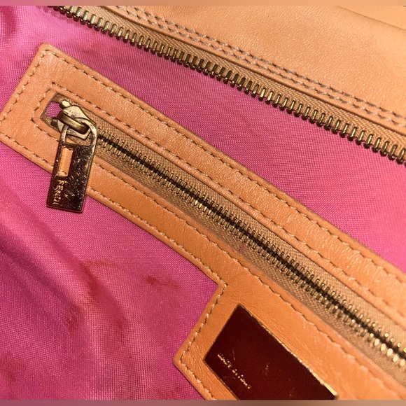 Fendi Leather Studded Camel mid size (see PIC) Shoulder/hand Bag - Picture 9 of 10